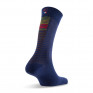 Mi chaussettes homme rayures décalées marine