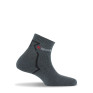 socquettes fil recyclés gris