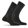 Lot de mi chaussettes homme classique fabriquées en France