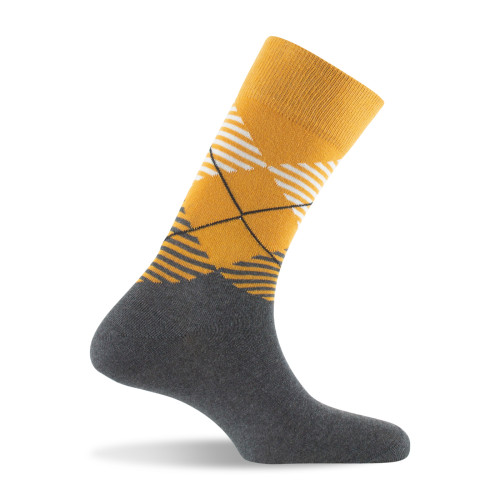 Mi chaussettes homme intarsia fabrication française