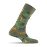 Mi chaussettes homme fantaisie kaki fabrication française