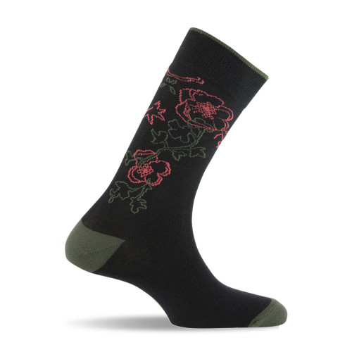 Mi chaussettes coton homme noir