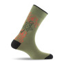 Mi chaussettes coton homme kaki