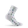 Socquettes femme coloris blanc fabrication française